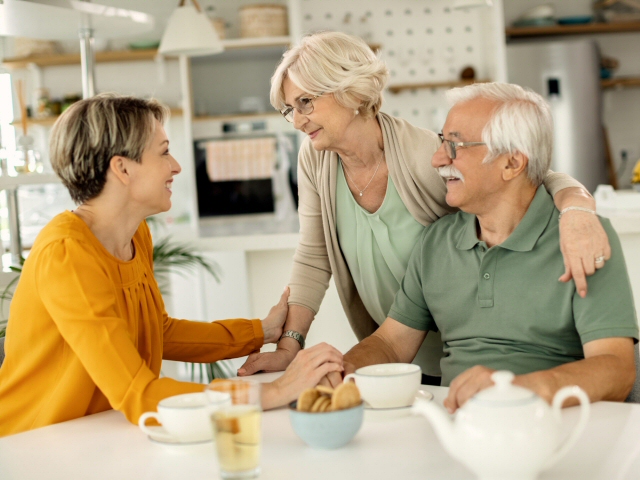 Tips from Legacy of Love on how to start a conversation about funeral planning with your aging parents.